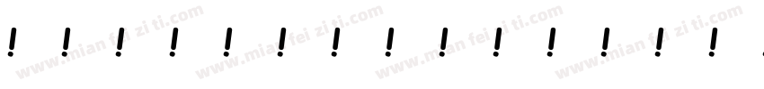Spring Has Come Regu字体转换